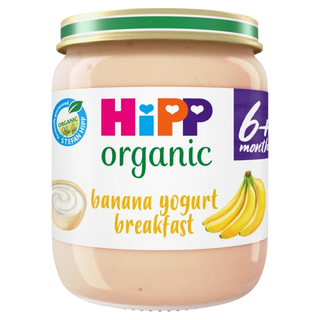 HiPP Organic Banana Yoghurt Breakfast 6+ Months 125G