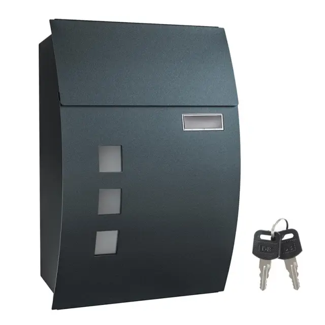 SONGMICS Mail Box, 32x10x45cm