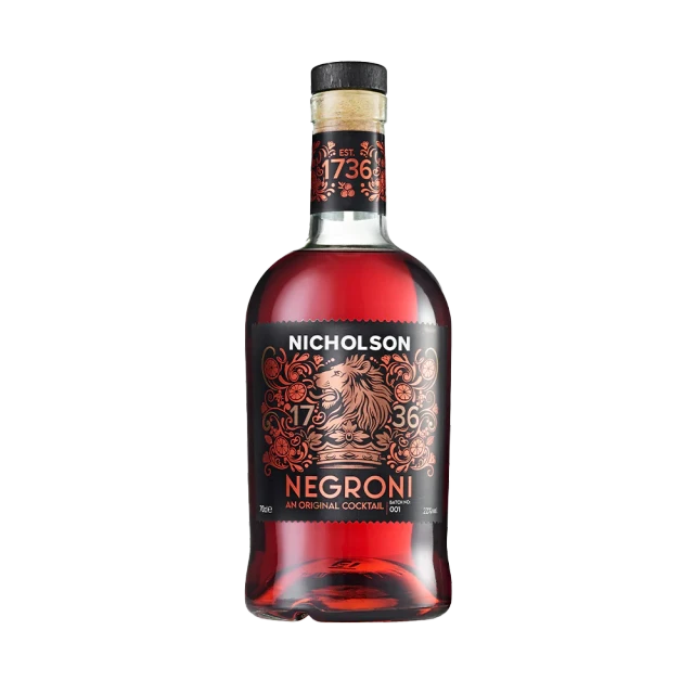 Nicholsons Negroni Bottled Cocktail 70cl