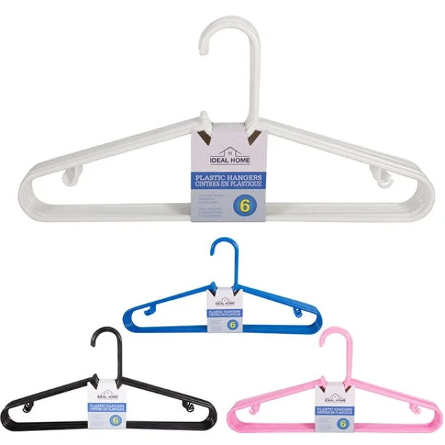 6pk Plastic Hanger
