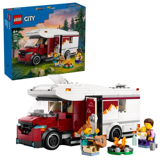 LEGO City 60454 Holiday Adventure Camper Van Set