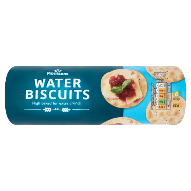 Morrisons High Bake Water Biscuits 200g