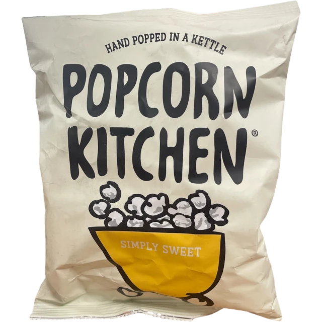 Popcorn Kitchen - Simply Sweet Popcorn Sharing Bag - 100g