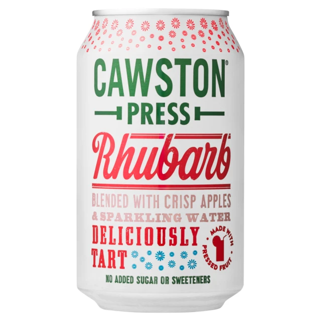 Cawston Press - Sparkling Rhubarb Juice - 330ml