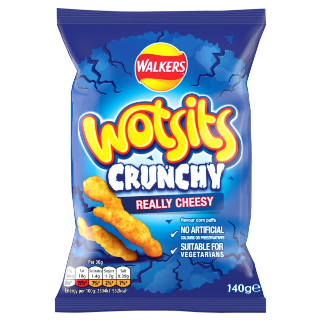 Wotsits Crunchy Cheese 140G