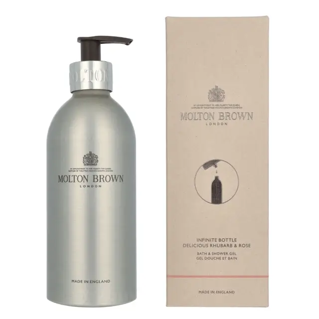 Molton Brown Infinite Delicious Rhubarb & Rose Bath & Shower Gel 400 ml