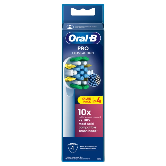 Oral B EB25-4 Floss Action Refills 4 pack