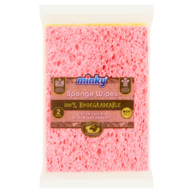 2 pk Sponge Wipes
