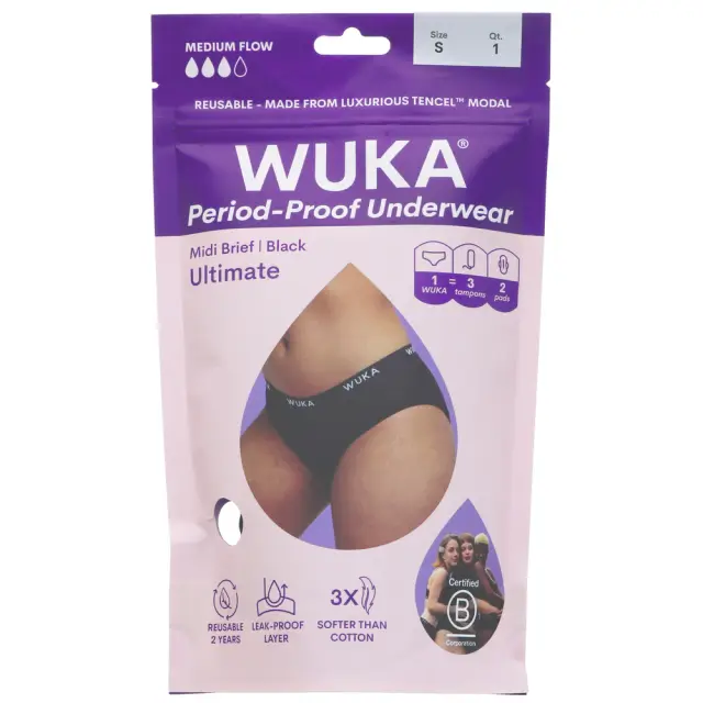 Wuka Period Pant Medium Flow S