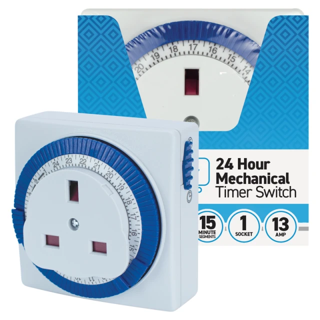 STATUS 24 HOUR PLUG IN TIMER SWITCH