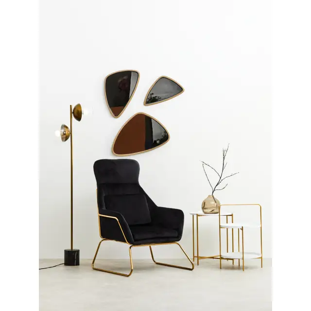 Trosa White Top Side Table