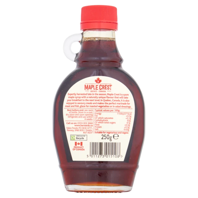 Maple Crest Pure Maple Syrup 250g