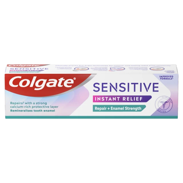 Colgate Sensitive Instant Relief Repair + Enamel Strength Toothpaste 75ml