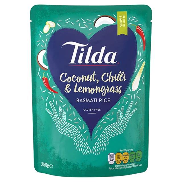 Tilda C'Nut/Chilli Basmati 250