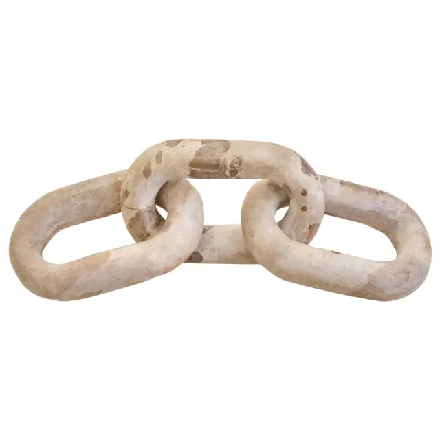 Santino Chocolate Marble Three Link Chain
