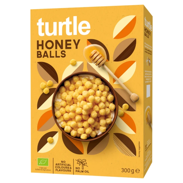 Turtle - Organic Honey Balls - 300g