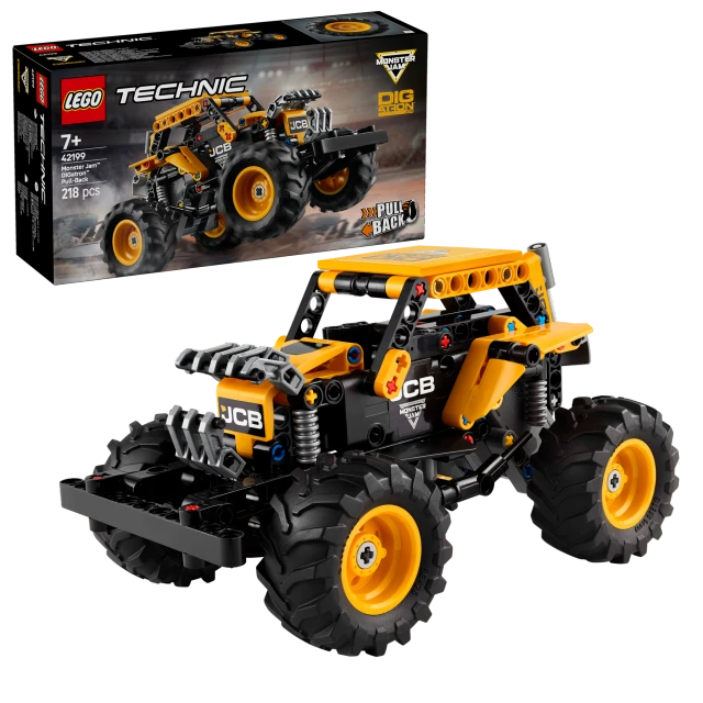 LEGO Technic 42199 Monster Jam DIGatron Pull-Back Truck Set