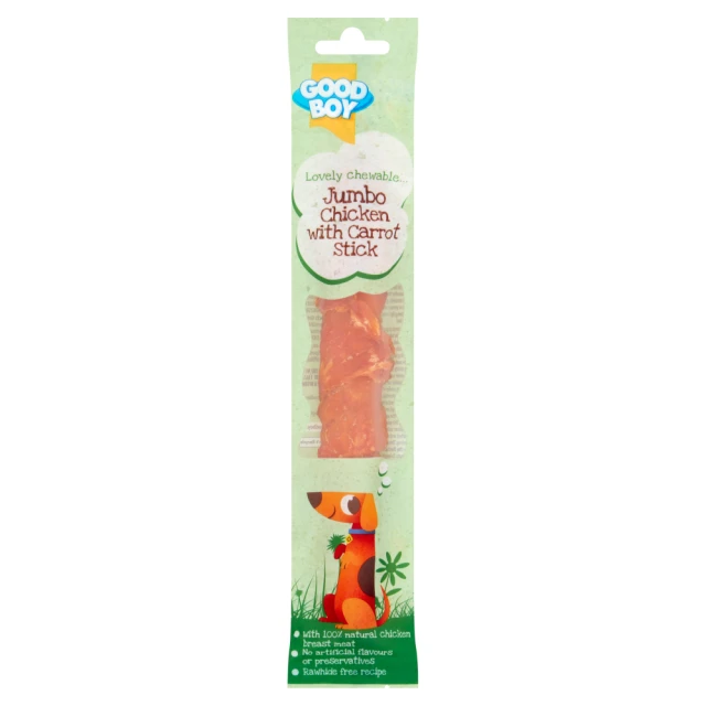 GOOD BOY Jumbo Chicken with Carrot Stick 100g