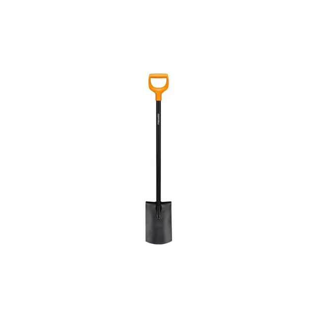 FISKARS SOLID METAL ROUNDED SPADE