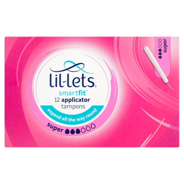 Lil-Lets Smartfit 12 Applicator Tampons Super