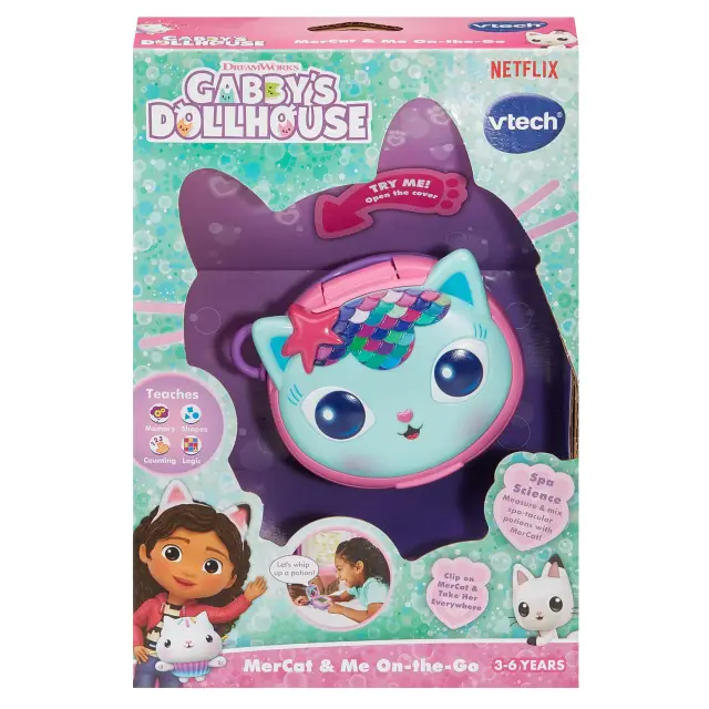 Vtech Gabby's Dollhouse MerCat & Me On-the-Go