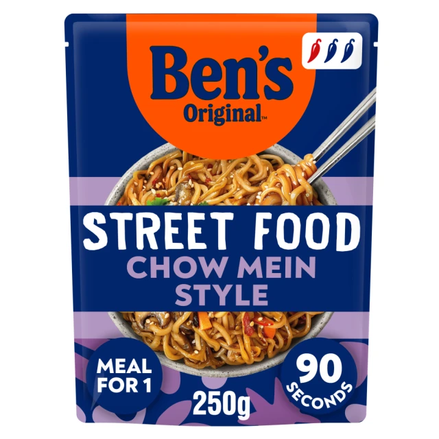 Ben's Original Street Food Chinese Chow Mein Noodles 250g