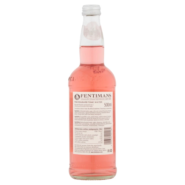 Fentimans - Pink Rhubarb Tonic Water - 500ml