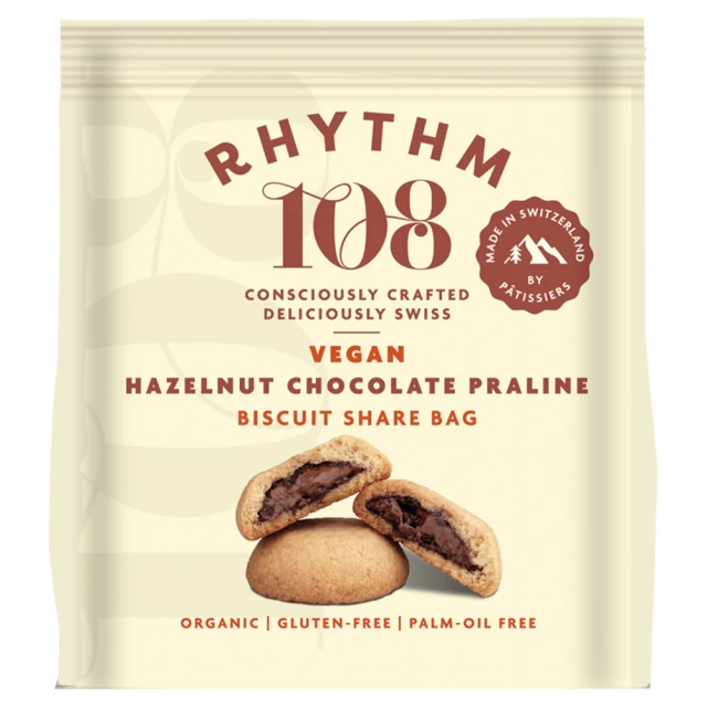 Rhythm 108 Hazelnut Chocolate Praline - 135G