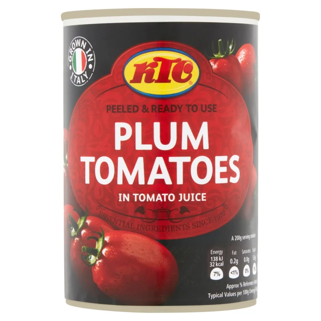 Ktc Peeled Plum Tomatoes 400G