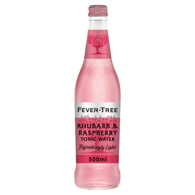 Fever-Tree Rhubarb & Raspberry Tonic Water 500ml
