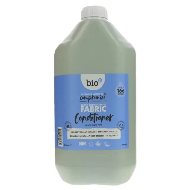 BIO D - Fabric Conditioner - Fragrance Free - 5L