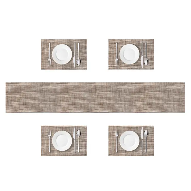 Placemat, Gift Pack of 5, 70%PVC+30%PET