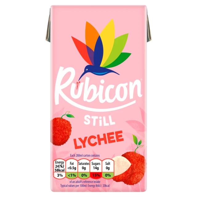 Rubicon Lychee 288Ml