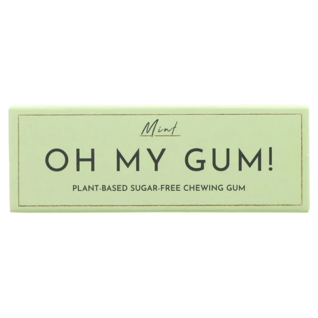 Oh My Gum! Plant Based Mint Chewing Gum - 19G