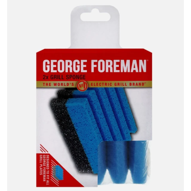 George Foreman Sponge Twin Pack