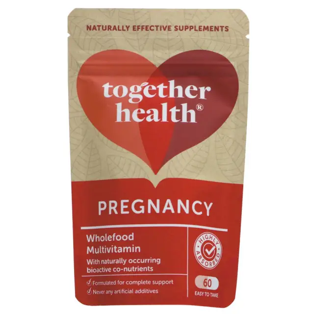 TOGETHER HEALTH - Pregnancy Wholefood Multivit - 400mcg Of Folic Acid - 60 CAPS