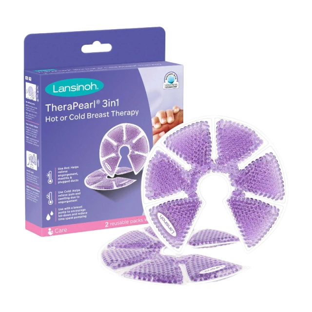Lansinoh TheraPearl 3 in 1 Hot or Cold Breast Therapy