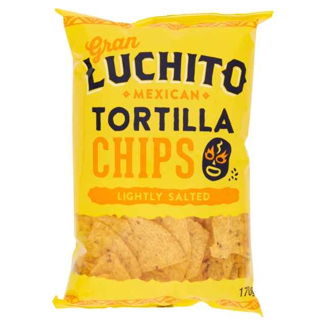 Gran Luchito - Mexican Lightly Salted Tortilla Chips 170g
