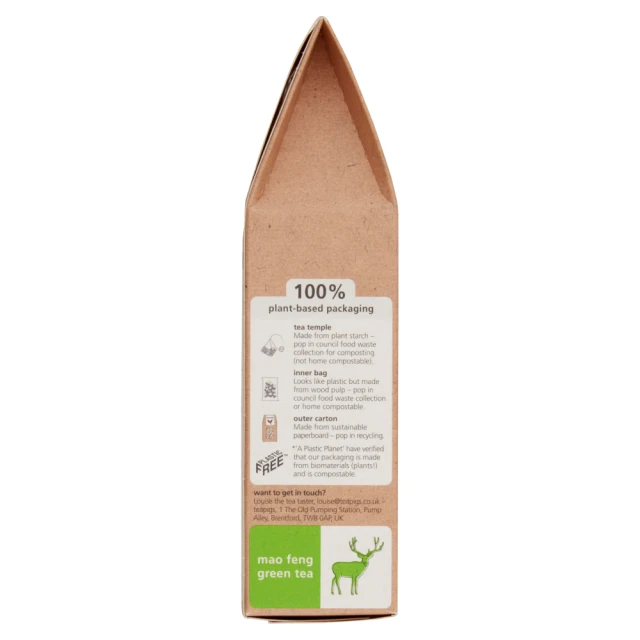 Teapigs - Mao Feng Green Tea - 6 x 15 Tea Bags