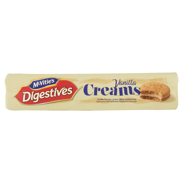 Mcvitie's Digestives Creams Vanilla Biscuits 168G