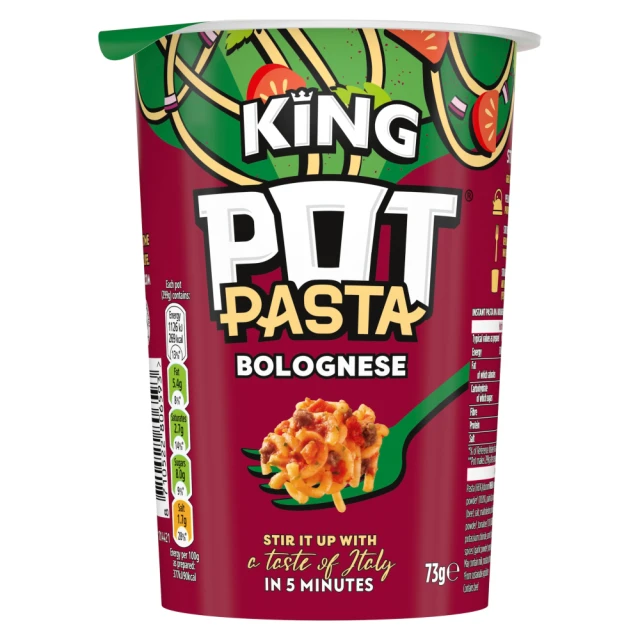 King Pot Pasta Bolognese 73G