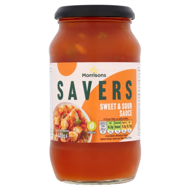 Morrisons Savers Sweet & Sour Sauce 440G