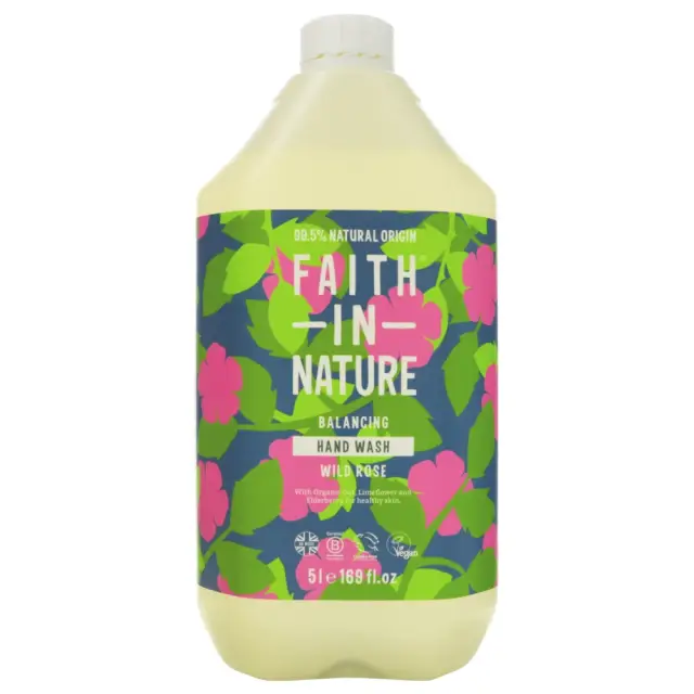 Faith In Nature Hand Wash - Wild Rose