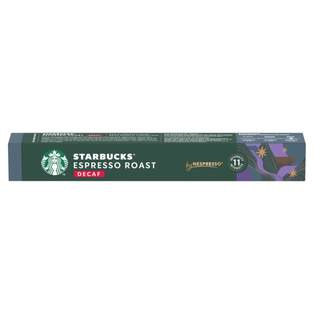 Starbucks By Nespresso Decaf Espresso Roast 10 Capsules 57G
