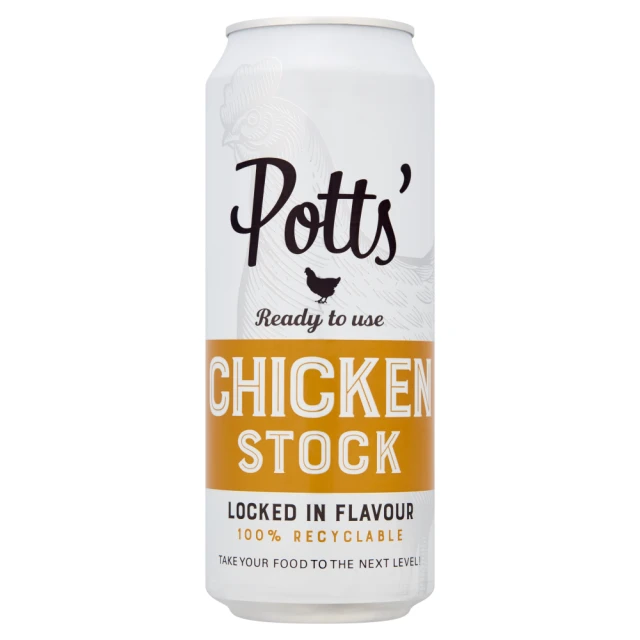 Potts - Chicken Stock In a Can - 500ml
