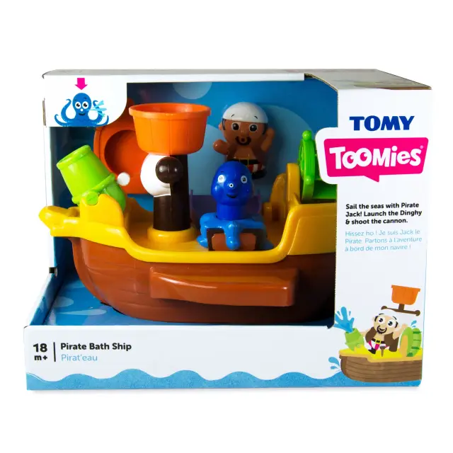 Tomy Toomies Pirate Ship Bath Toy