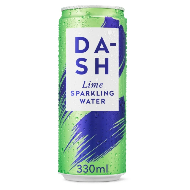 Dash Water - Sparkling Water Infused with Wonky Limes - 330ml
