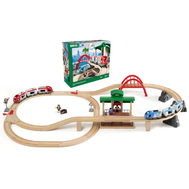 Brio Wooden Train Travel Switching Set