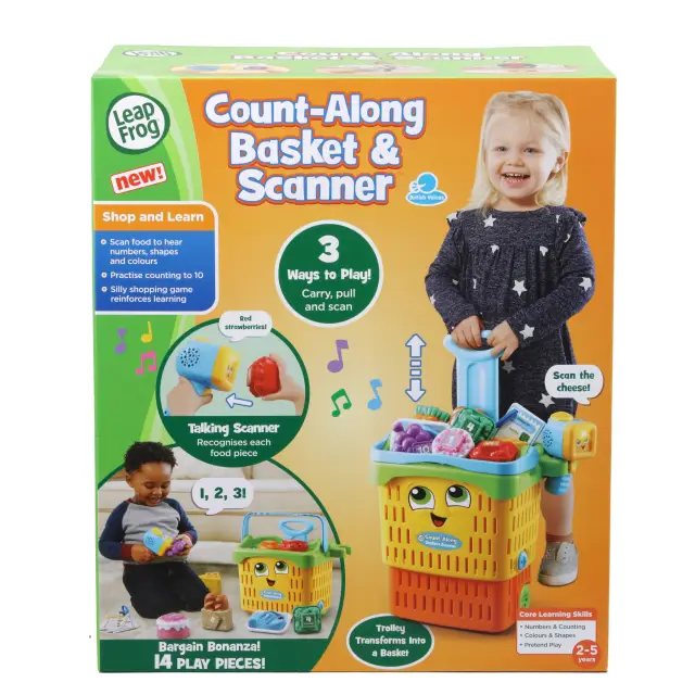 LeapFrog Count-Along Basket & Scanner™