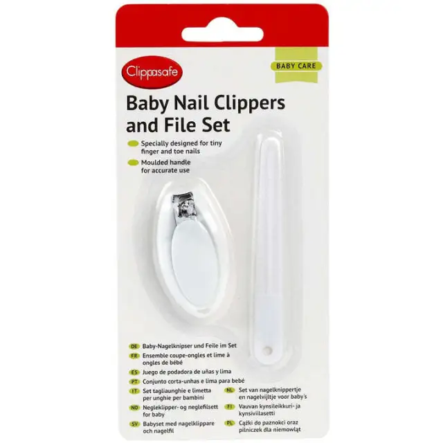 Baby Nail Clippers & File Set (33/3)